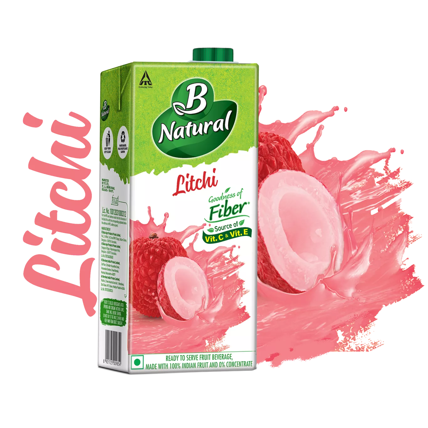 Litchi Juice - B Natural